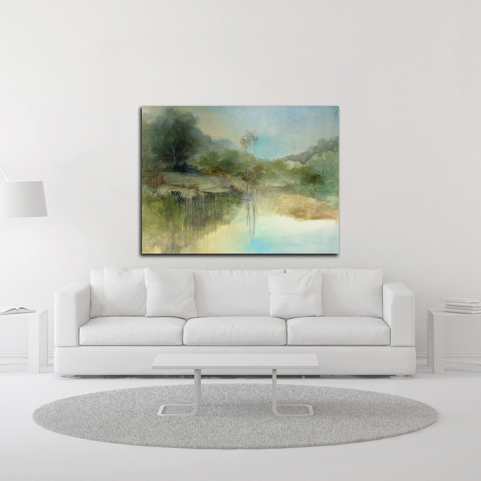 The Lazy Day by J Austin Jennings, Print on Canvas, 40"x30"