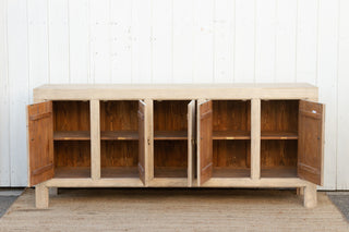 Wabi Sabi Long Reclaimed Wood Sideboard