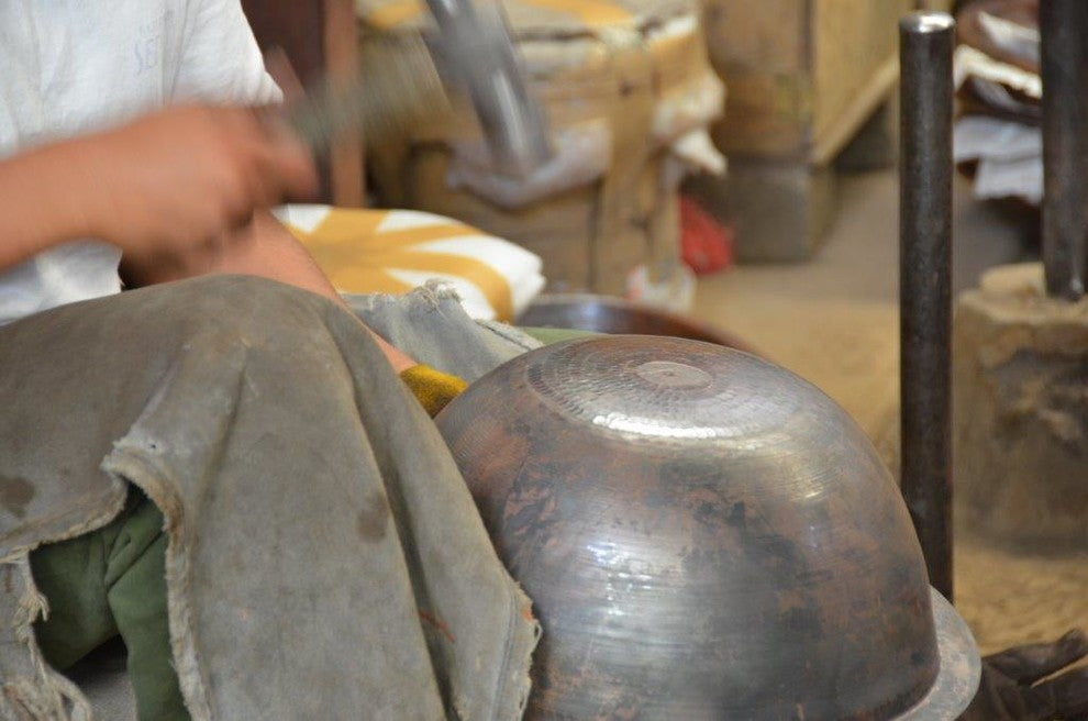 10" Round Copper Sink "Casquito"