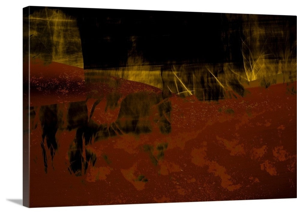 "Firefly" Wrapped Canvas Art Print, 36"x24"x1.5"