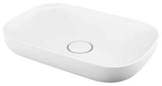 Transolid Franklin 23" Vitreous China Vessel Sink, White