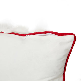 18''L 3D Heavy Cotton Knitted Gnome Pillow