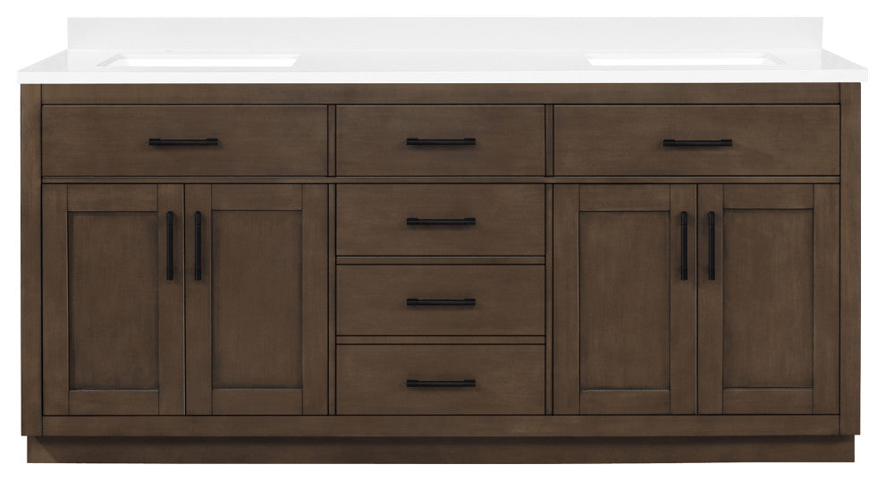 OVE Decors Bailey Vanity, Matte Black, 30"