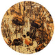 Ahgly Company Indoor Round Mid-Century Modern Area Rugs, 7' Round