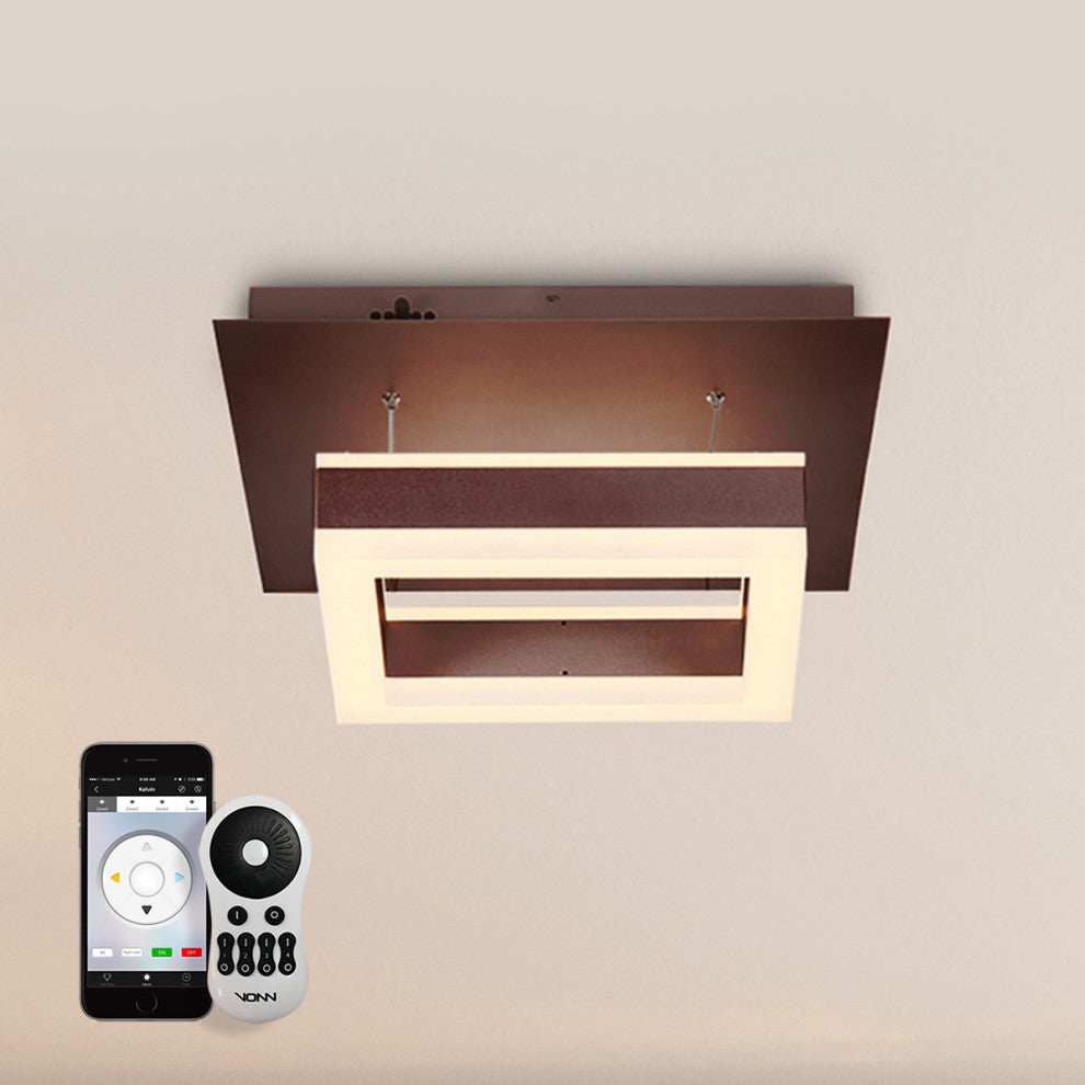 Callisto 11" WiFi-Enabled Tunable White Color-Changing LED Pendant