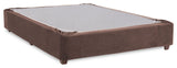 King Boxspring Cover, Bella Chocolate