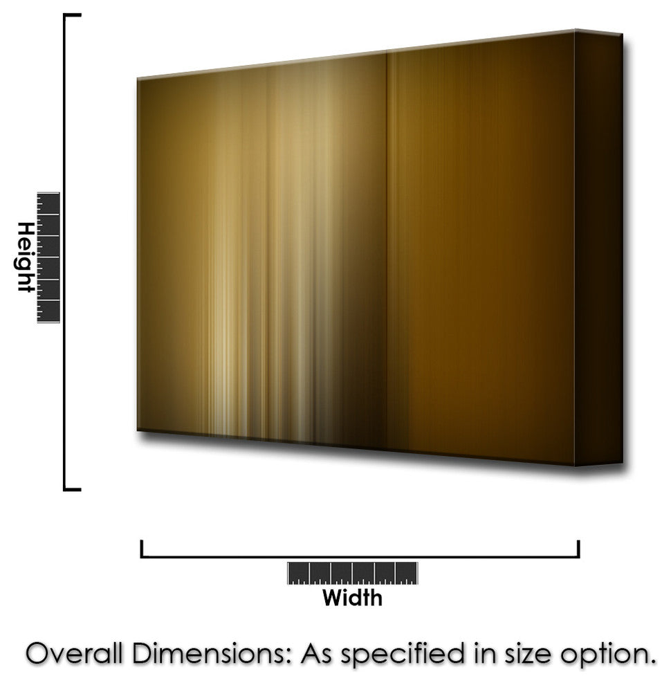 Ready2HangArt 'Blur Stripes XXVIII' Canvas Wall Art, 30 in. Highx40 in. Wide
