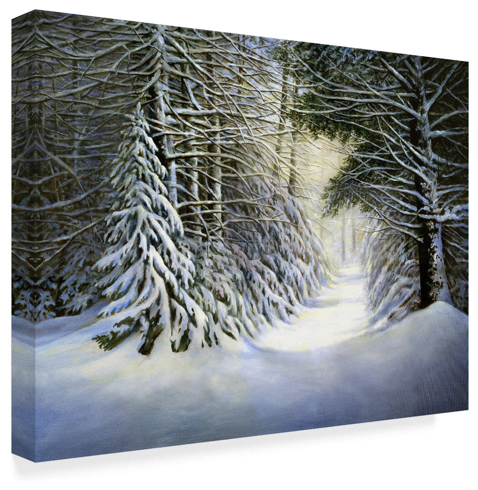 "Winter Song" by John Morrow, Canvas Art, 19"x14"