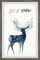 "Waiting for Snow" Framed Painting Print, 24x36