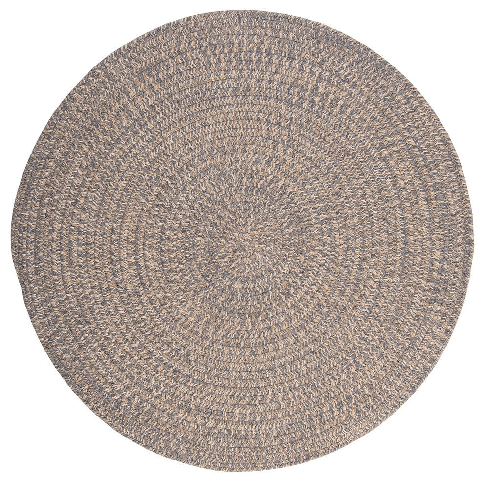 Colonial Mills Tremont TE19 Gray Traditional Area Rug, 12'x15' Oval