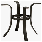 Round Dining Base, Driftwood