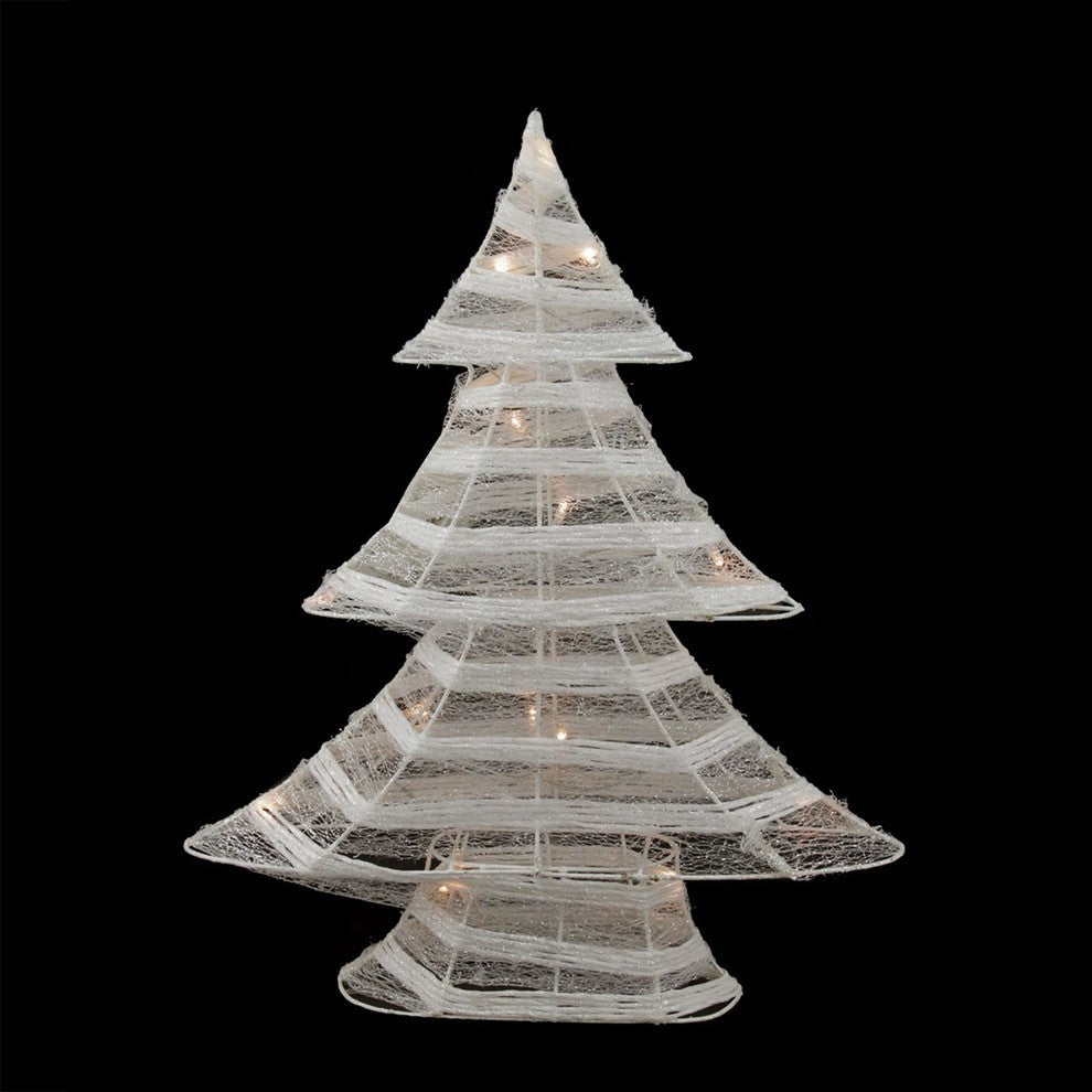Battery Operated LED Christmas Tree Decoration, 24.5"