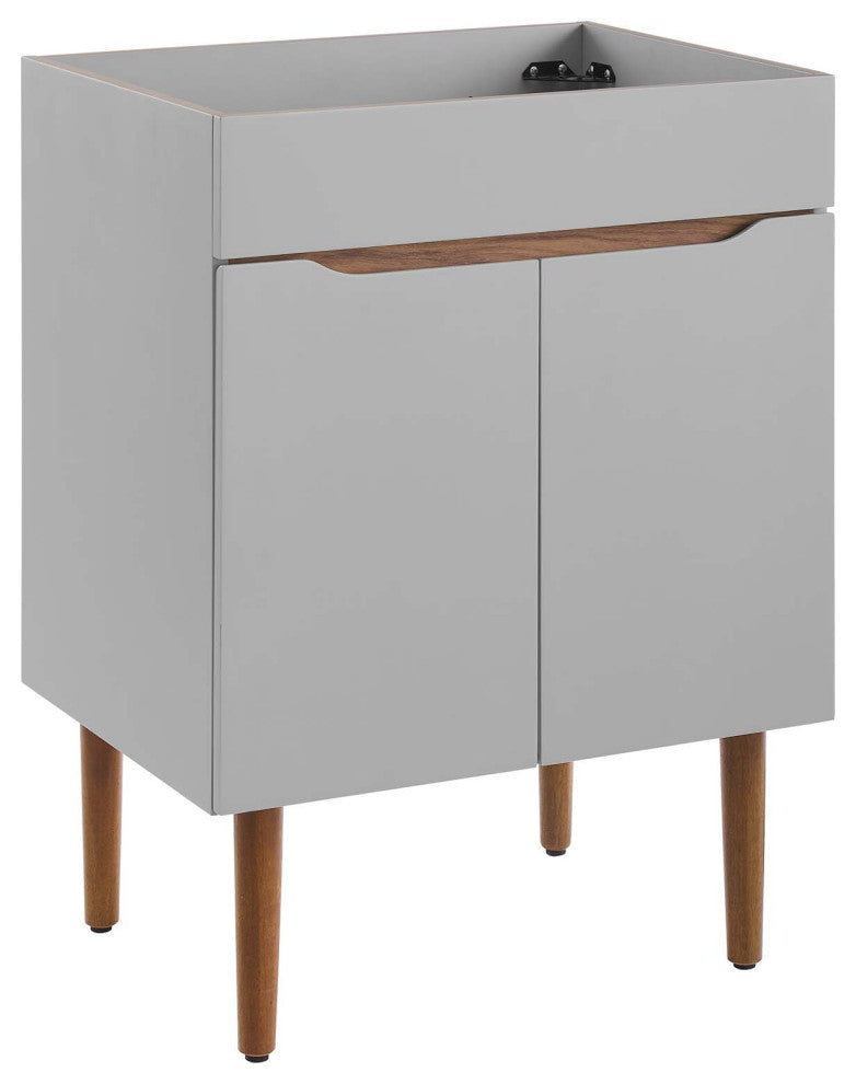 Harvest 24" Bathroom Vanity Cabinet (Sink Basin Not Included) - Gray Walnut