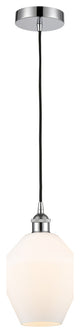 Innovations 616-1P-PC-G651-8 1-Light Mini Pendant, Polished Chrome