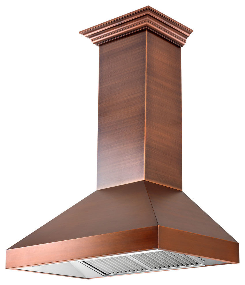ZLINE 36 in. Designer Series Wall Mount Range Hood, 8667C-36