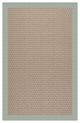 Zoe-Grassy Mountain Machine Tufted Rectangle Rug, Marine Blue, 8''x10''