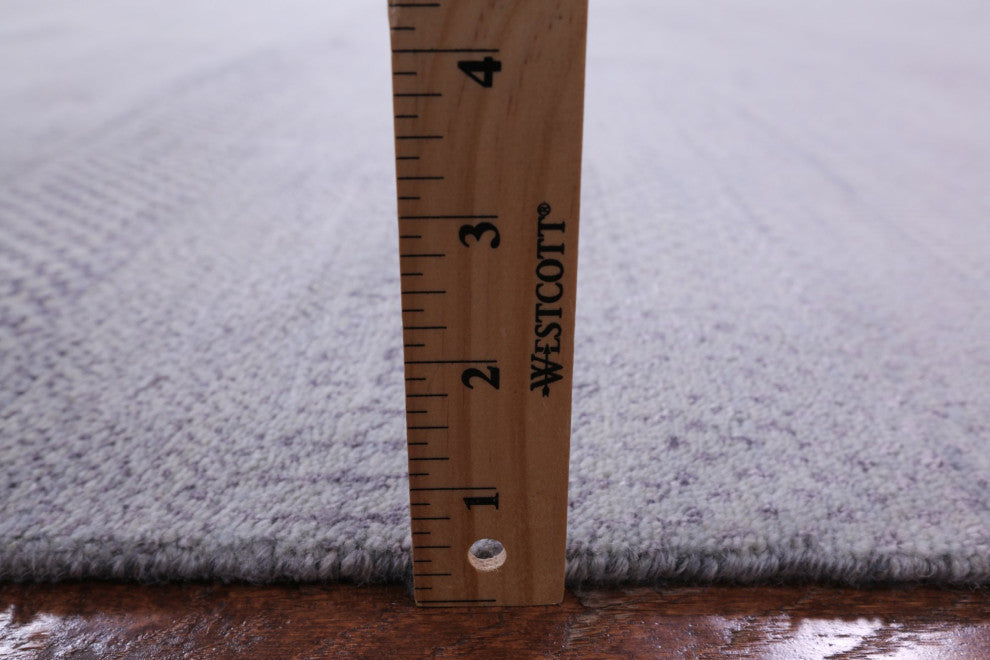 9' 1" X 12' 4" Wool and Silk Savannah Gabbeh Hand Knotted Rug Q6524