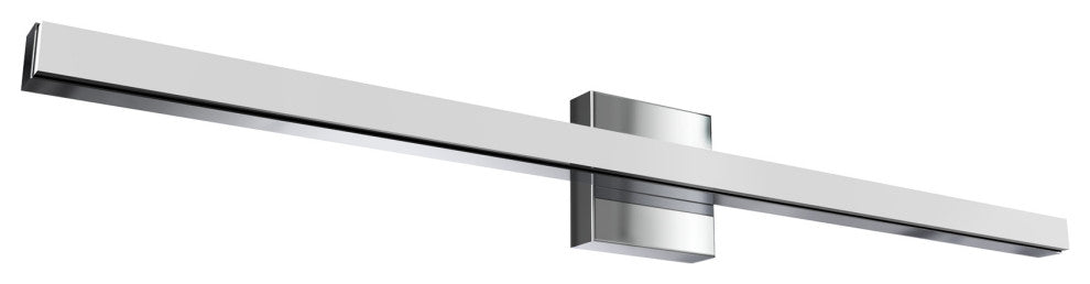 Nano 48" Vanity - Polished Chrome - 3000K - 12"H x 4.6"w x 1.3"D Backplate