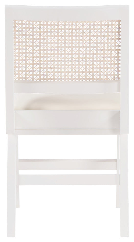 Abby Chair, White, White Finish, Side Chair