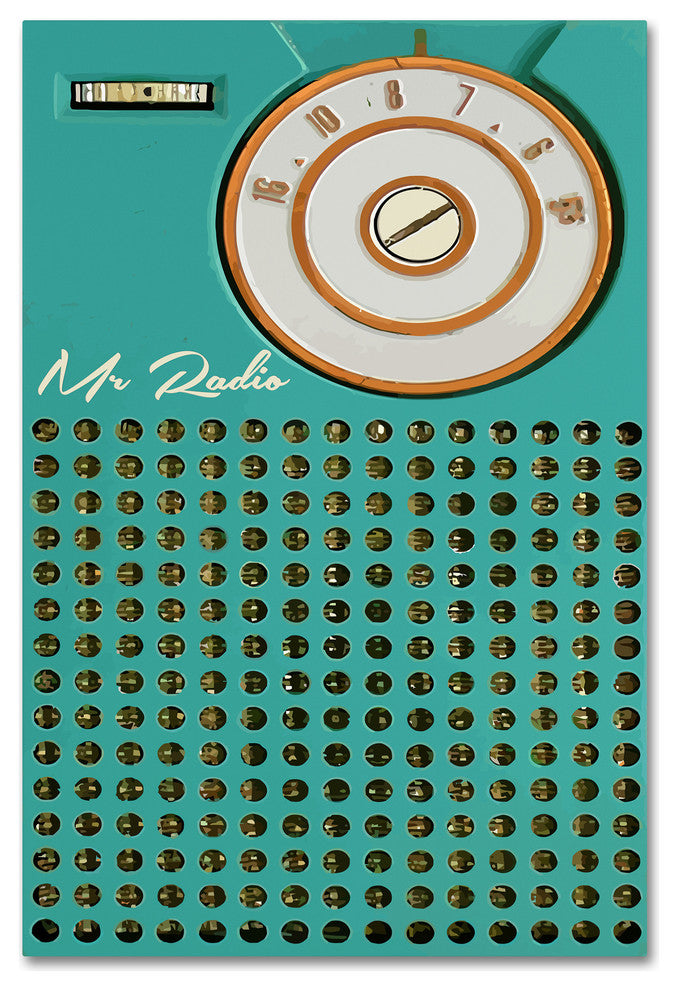 Vintage Apple Collection 'Transistor 1' Canvas Art, 16x24