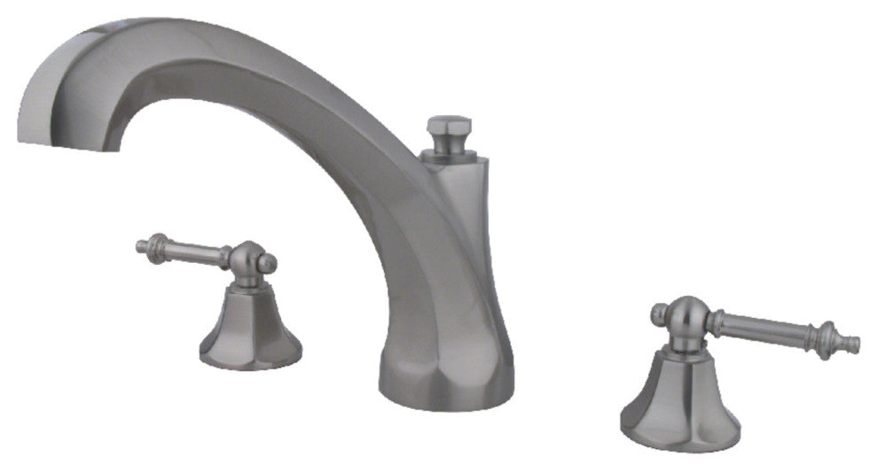 Kingston Brass Roman Tub Faucet, Brushed Nickel