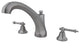 Kingston Brass Roman Tub Faucet, Brushed Nickel
