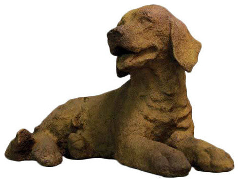 Hunters Lab Garden Animal Statue