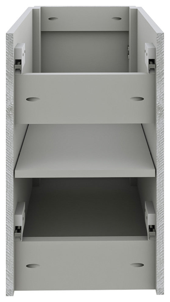 Fresca Formosa Open Bottom Bathroom Cabinet, Sage Gray, 58", Cabinet Only