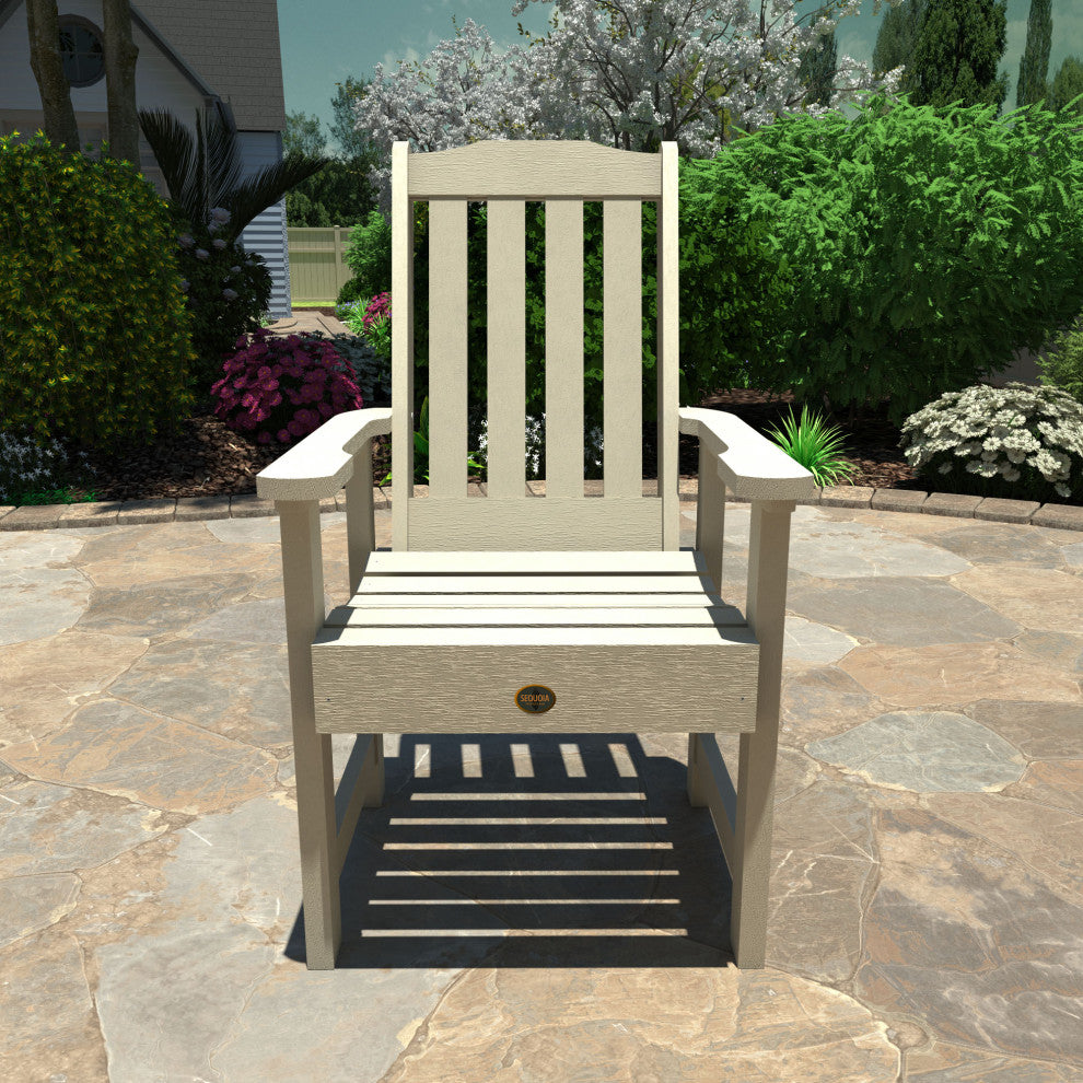 Springville Dining Arm Chair, Whitewash