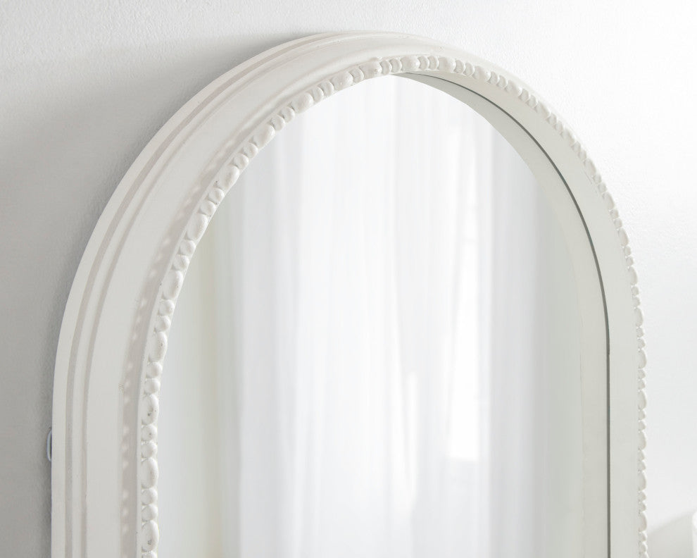 Astele Framed Arch Mirror, White 20x30