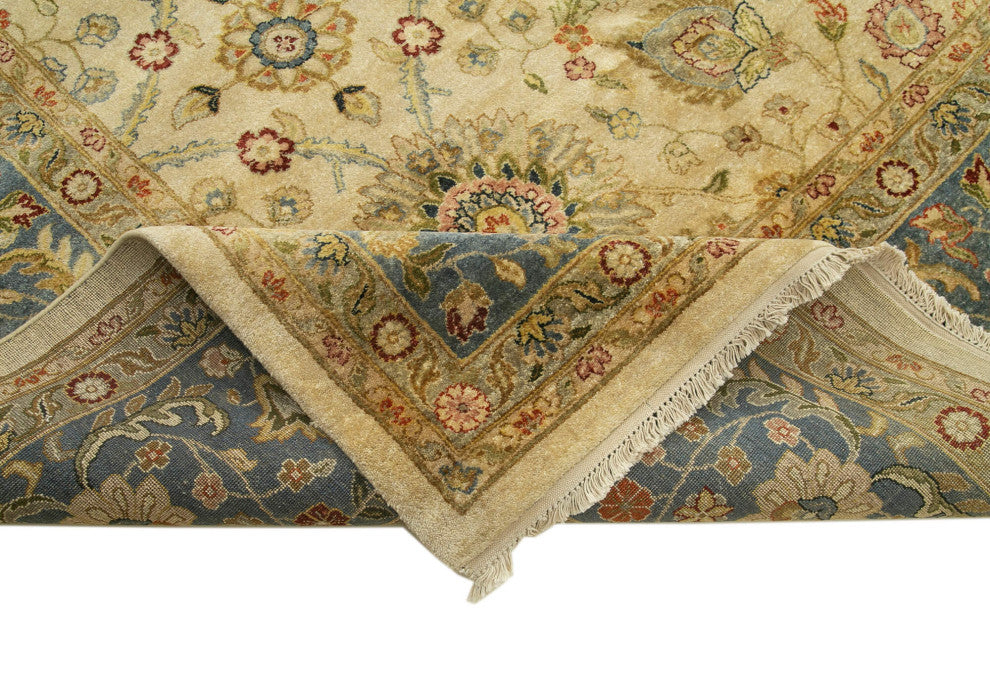 Rug N Carpet - Handwoven Oriental 12' 0" x 14' 8" Oversize Oushak Area Rug