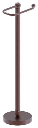 Free Standing Toilet Tissue Holder, Antique Copper