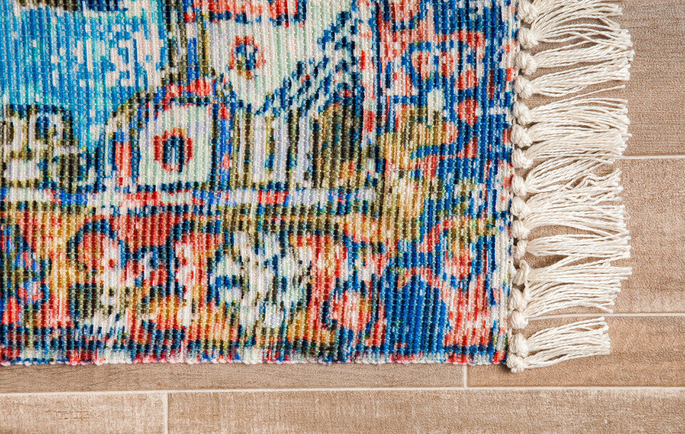 Kosh Distressed Area Rug, 4'x6'