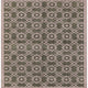 Ahgly Company Indoor Square Mid-Century Modern Area Rugs, 6' Square