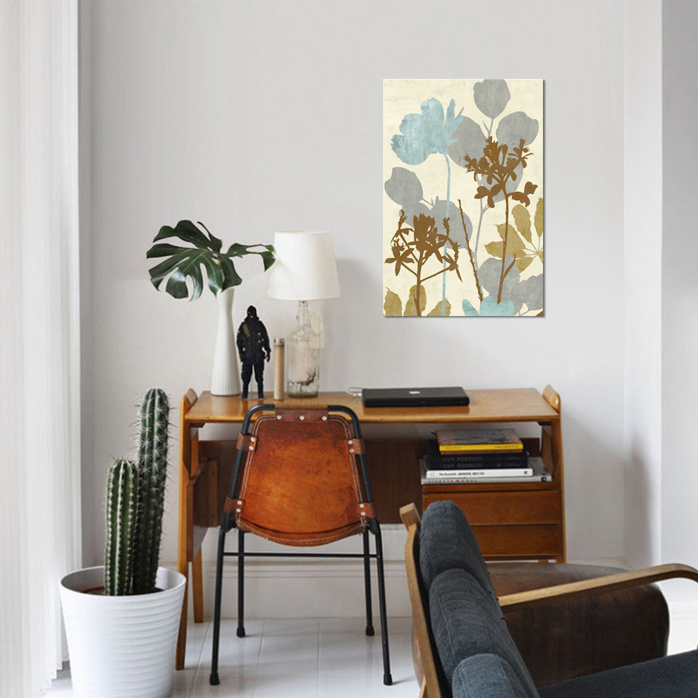 "Peaceful Garden I" by Erin Lange, Canvas Print, 18"x12"