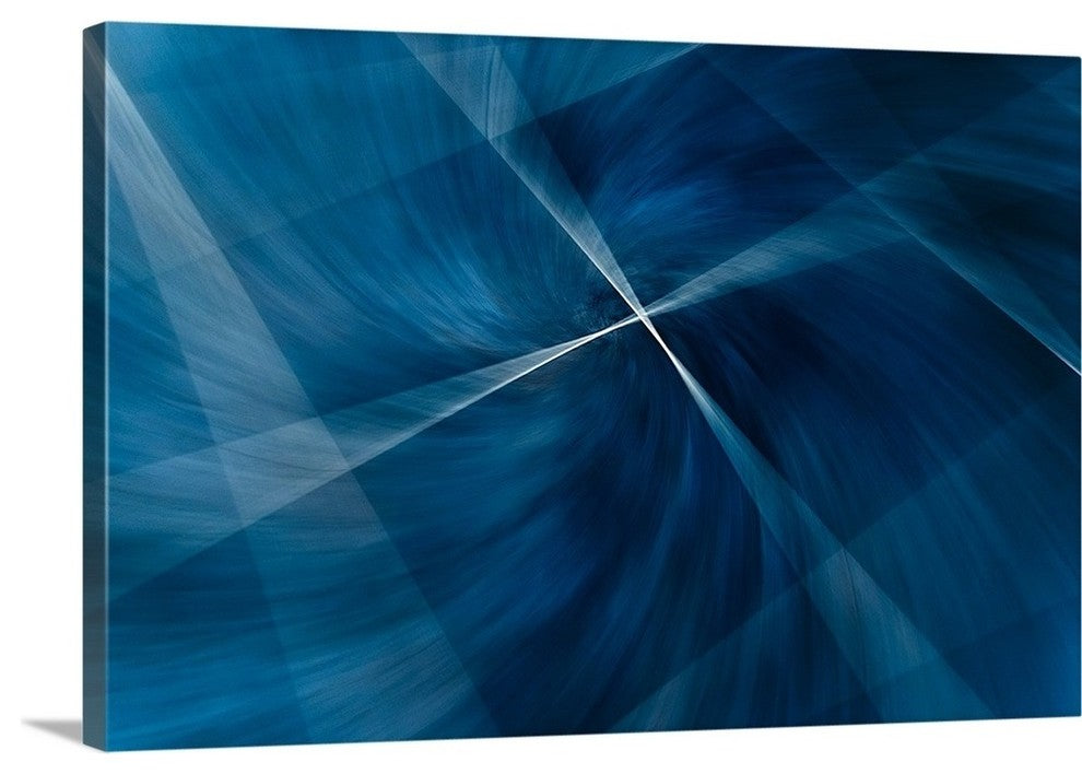 "Kinetic Tiles" Wrapped Canvas Art Print, 36"x24"x1.5"