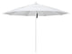 11' Fiberglass Umbrella White, Pacifica, Natural, 11'