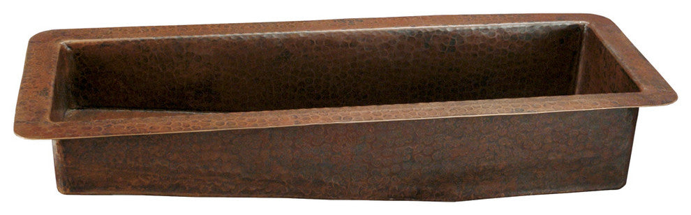 Native Trails CPS10 Rio 30" Drop-In or Undermount Single Basin - Antique Copper