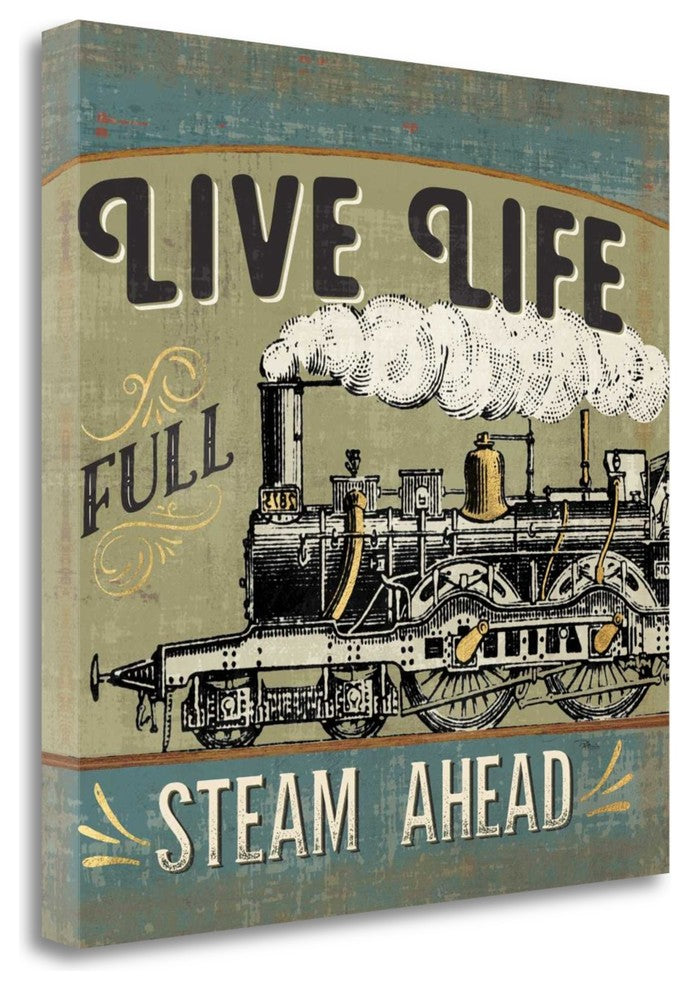 "A Great Journey XII" By Pela Studio, Giclee Print on Gallery Wrap Canvas