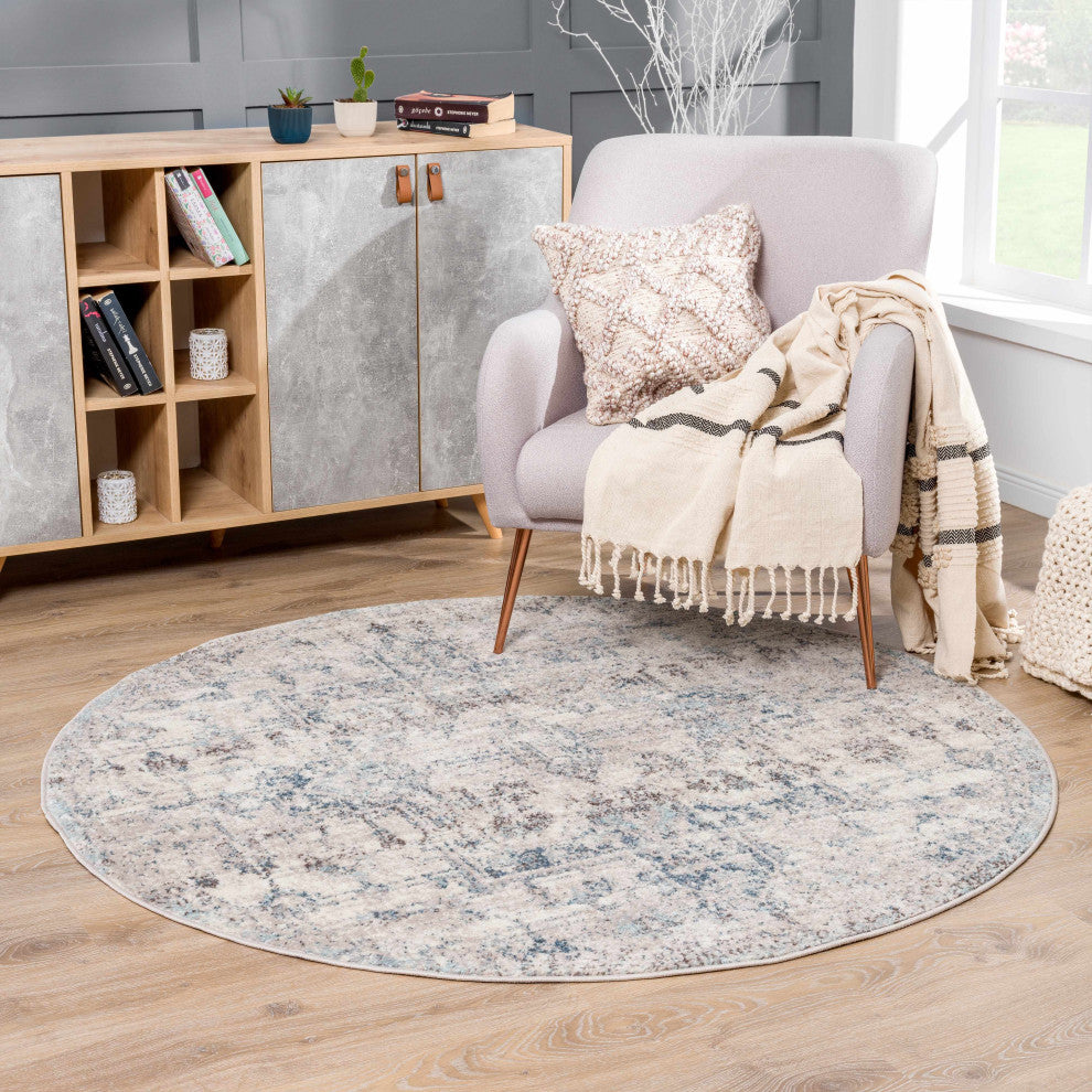Hauteloom Orrick Area Rug, 7'10" Round