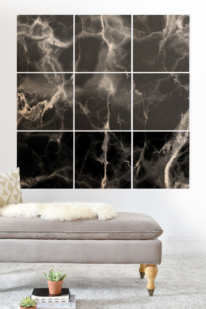 Deny Designs Chelsea Victoria Marble No 2 Wood Wall Mural, 4'x4'