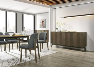 Modrest Costello Mid-Century Modern Wenge Buffet