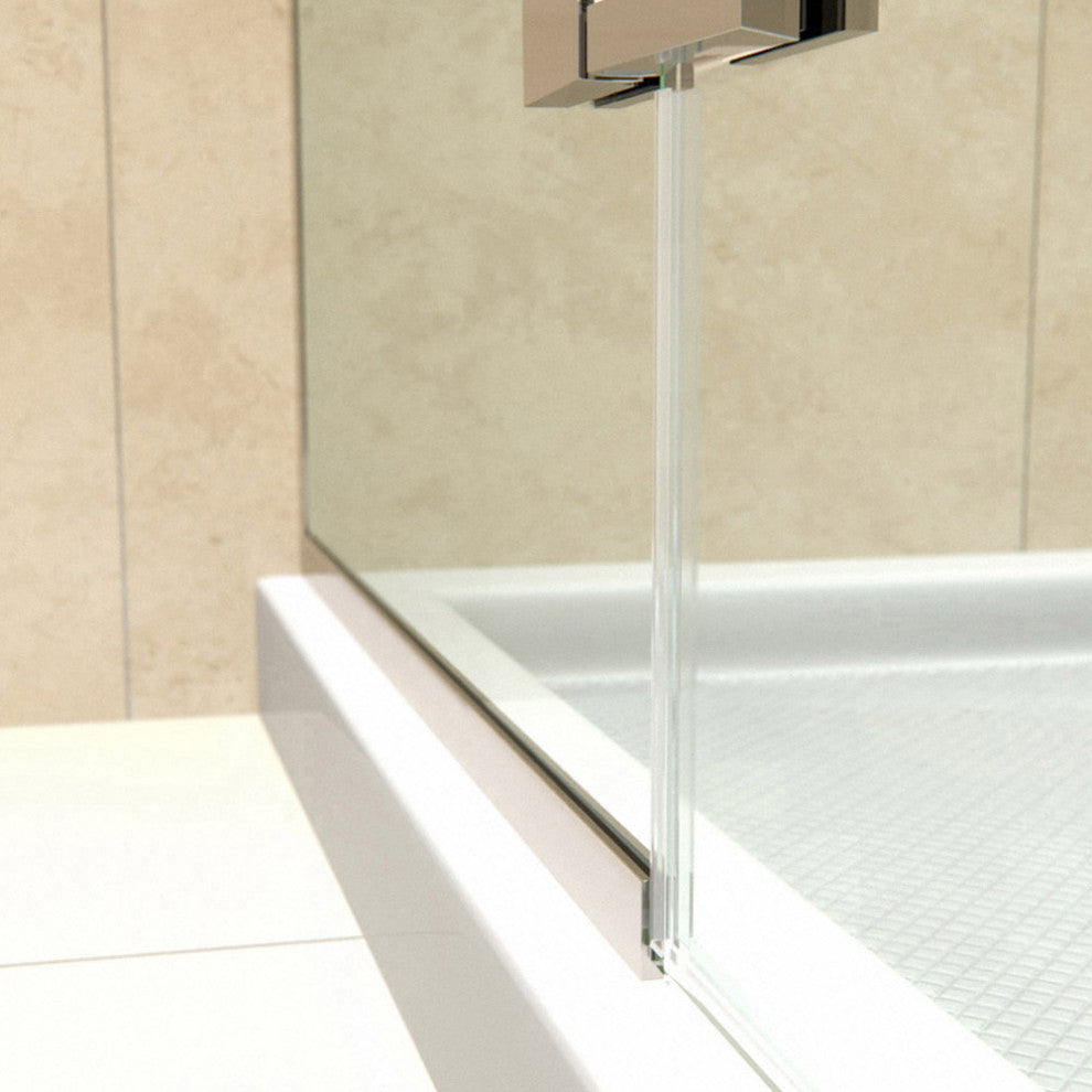 Dreamline Aqua Ultra 45" Frameless Hinged Shower Door