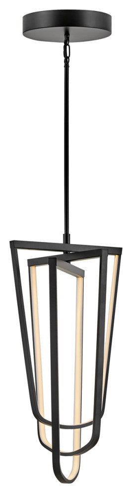 Fredrick Ramond FR31037BLK Large Pendant, Black