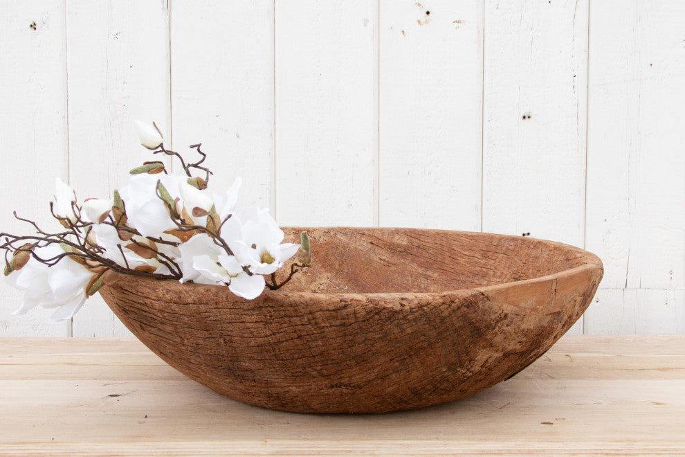 Grand French Farmhouse Dough Bowl