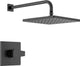 Delta T14268-PP Modern Shower Only Trim Package - Matte Black