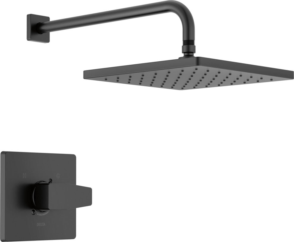 Delta T14268-PP Modern Shower Only Trim Package - Matte Black