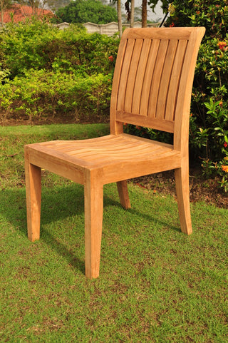 Lagos Armless Chair - Outdoor Teak