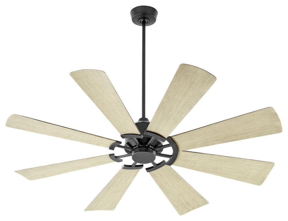 Quorum 30608-59 60"Patio Fan, Matte Black Finish