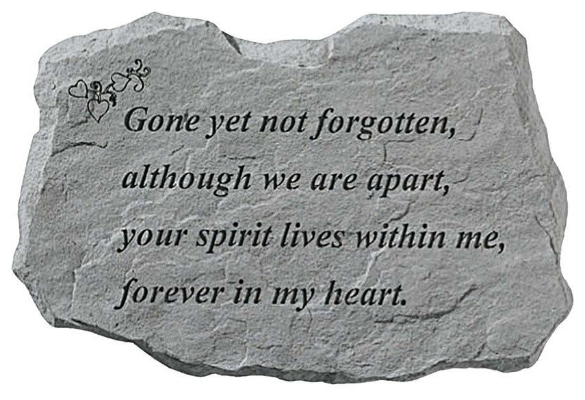 Gone Yet Not Forgotten, Garden Marker